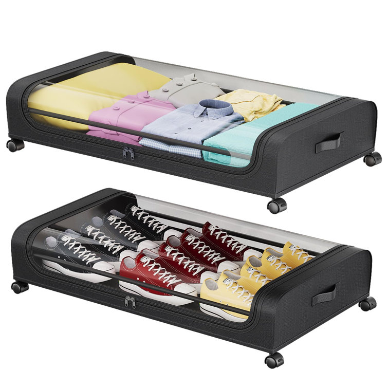 Rebrilliant Bloomsbury Plastic Underbed Storage Reviews Wayfair